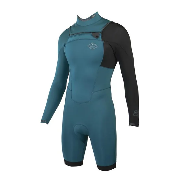 Combinaison shorty SOORUZ Fighter 3/2 LS Frontzip Blue