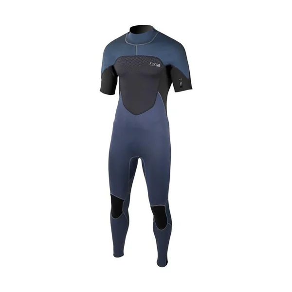 Combinaison steamer PROLIMIT Fusion Shortarm Backzip 3/2 Q-lining FL Misty Blue