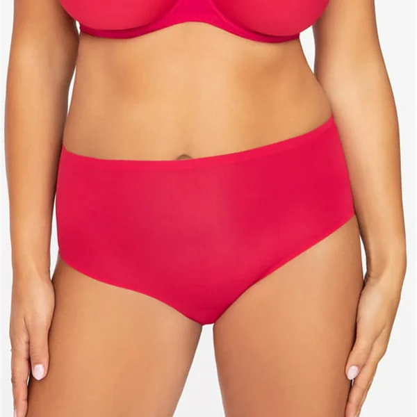 Corin - Culotte taille haute sans couture Rubis O/S