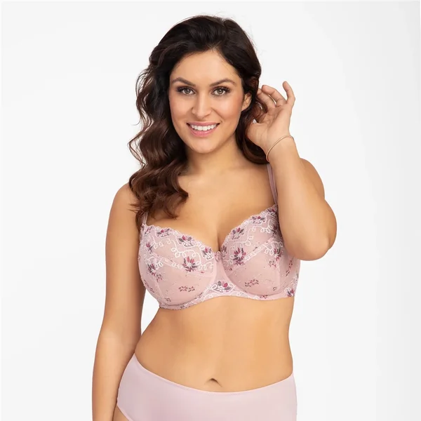 Corin - Soutien-gorge en dentelle avec cerceau 38 (85) F Rose Daisy