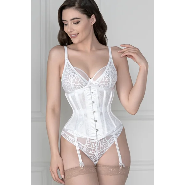 Corset Mariée en blanc