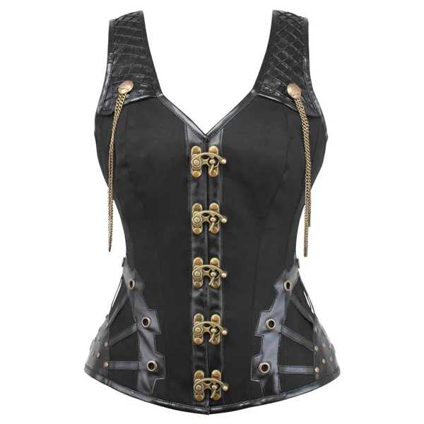 CORSET noir avec bretelles