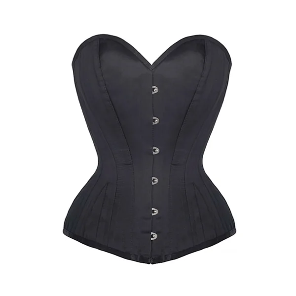 Corset Overbust Waist Training Noir
