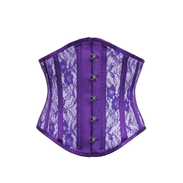 Corset violet avec panneaux