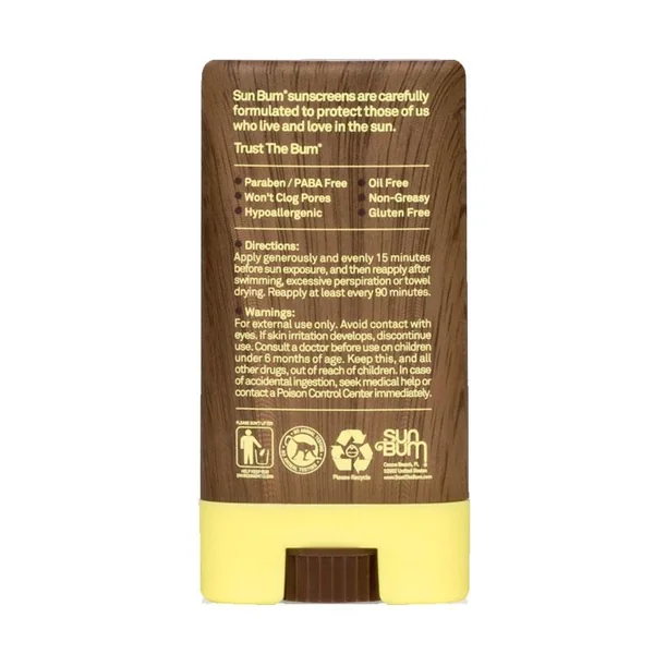 Crème solaire Sun Bum Original Face Stick Spf 30 13 g.