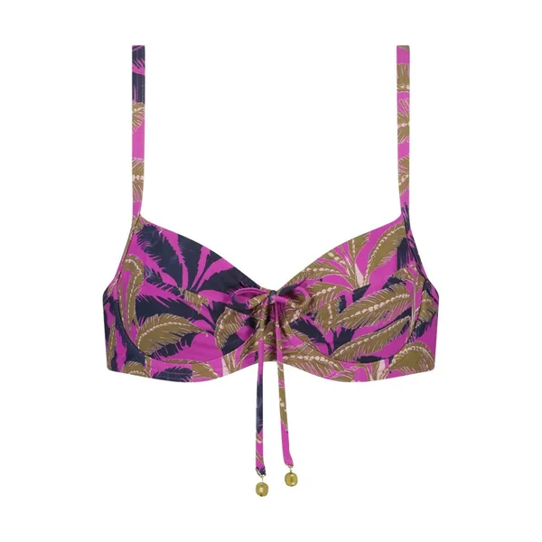 Cyell - Haut de bikini avec cerceau 40 (90) F Print Palm Springs