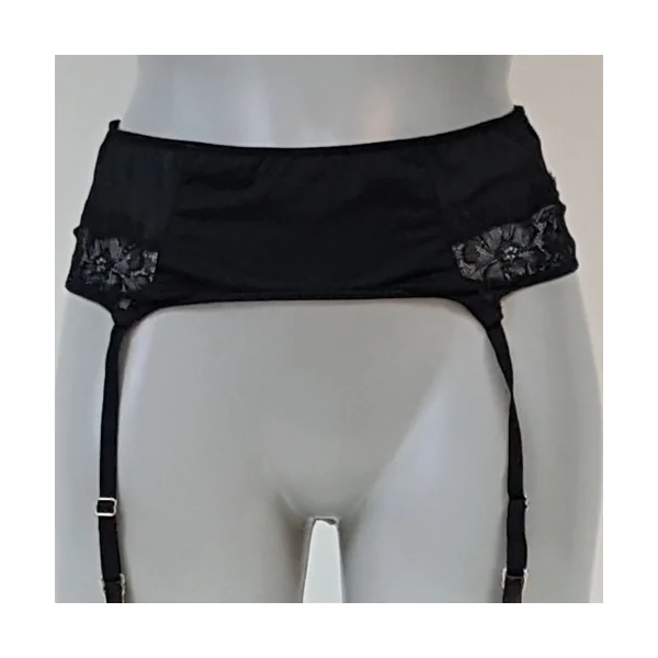 DDO Special F4P noir jarretelles garter belt