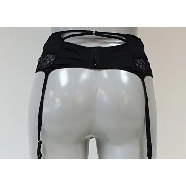 DDO Special F4P noir jarretelles garter belt