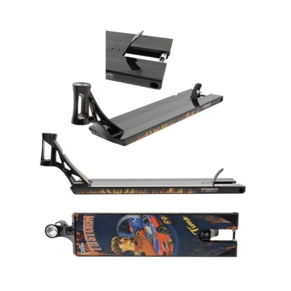 Deck trottinette AO SCOOTERS Timo Stuermlin V2 Noir