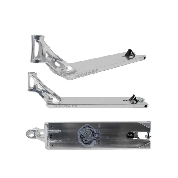 Deck trottinette AO SCOOTERS Worldwide Chrome