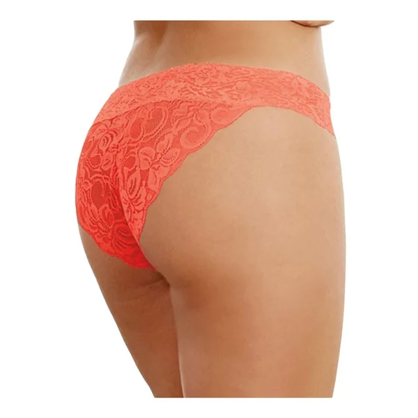 Dreamgirl - Stretch lace panty Corail Medium