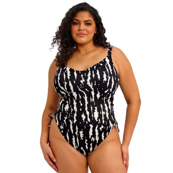 Elomi Swim Echo Shell noir/blanc maillot de bain