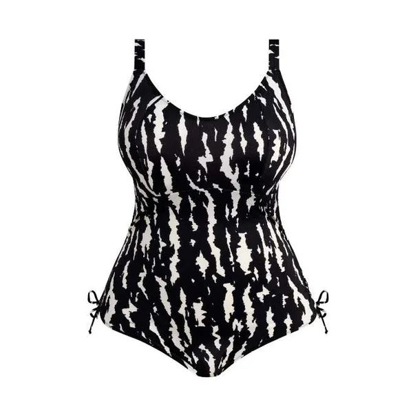 Elomi Swim Echo Shell noir/blanc maillot de bain