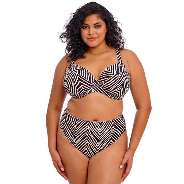 Elomi Swim Fiji Falls noir/blanc slip de bikini