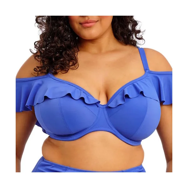 Elomi Swim Plain Sailing bleu haut de bikini préformé