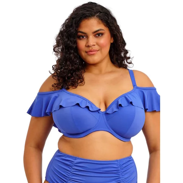 Elomi Swim Plain Sailing bleu haut de bikini préformé