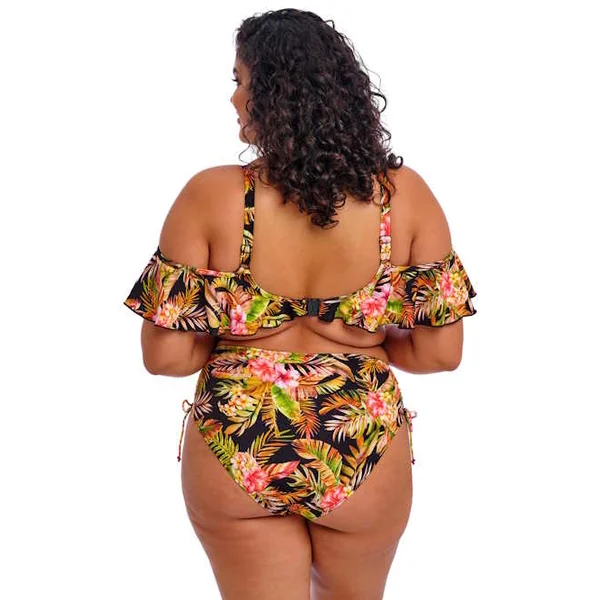 Elomi Swim Tiger Valley noir slip de bikini