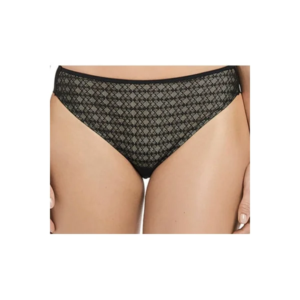 Fantasie - Culotte Taille Haute Neve Noir X-Large