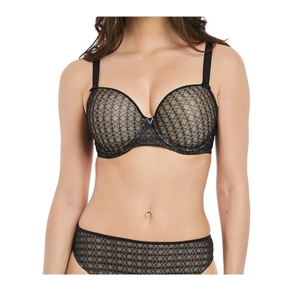 Fantasie - Soutien-gorge balconnet moulé 36 (80) F Noir Neve