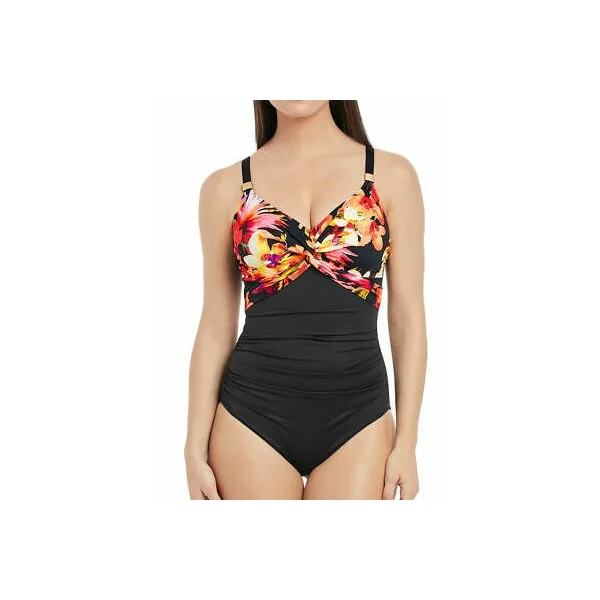Fantasie Swimwear - One piece Cerceaux Tropical 36 (80) F Noir