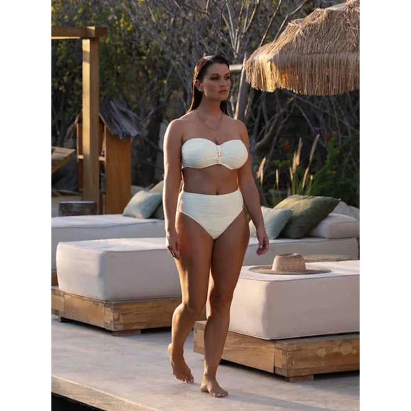 Fantasy Swim Beach Waves blanc slip de bikini