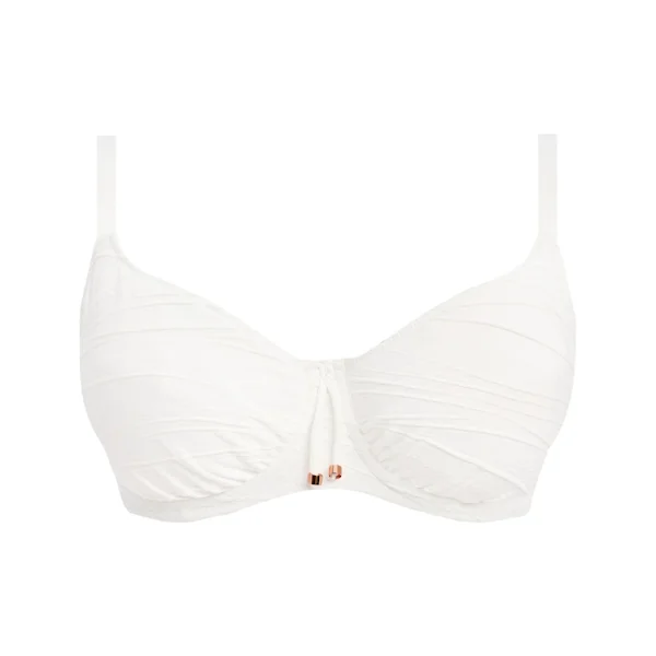 Fantasy Swim Beach Waves blanc soutien-gorge bikini corbeille