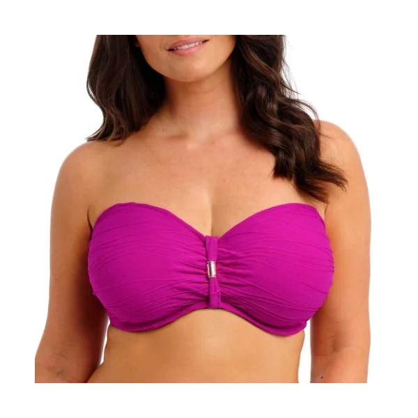 Fantasy Swim Beach Waves fuchsia soutien-gorge bikini corbeille