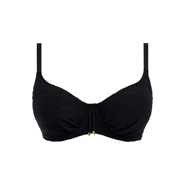 Fantasy Swim Beach Waves noir soutien-gorge bikini corbeille