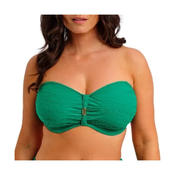 Fantasy Swim Beach Waves vert haut de bikini préformé