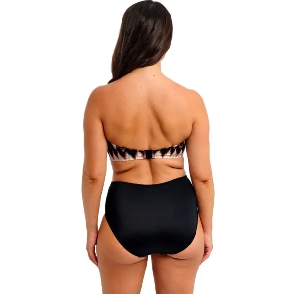 Fantasy Swim Sabana marron/print slip de bikini