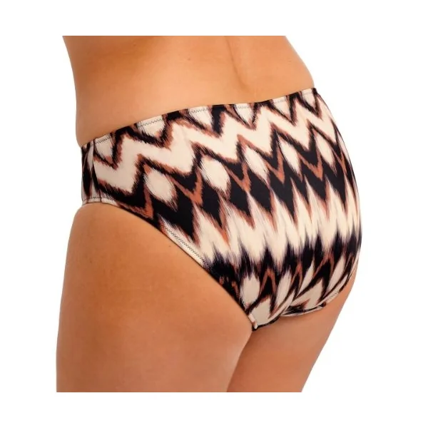 Fantasy Swim Sabana marron/print slip de bikini