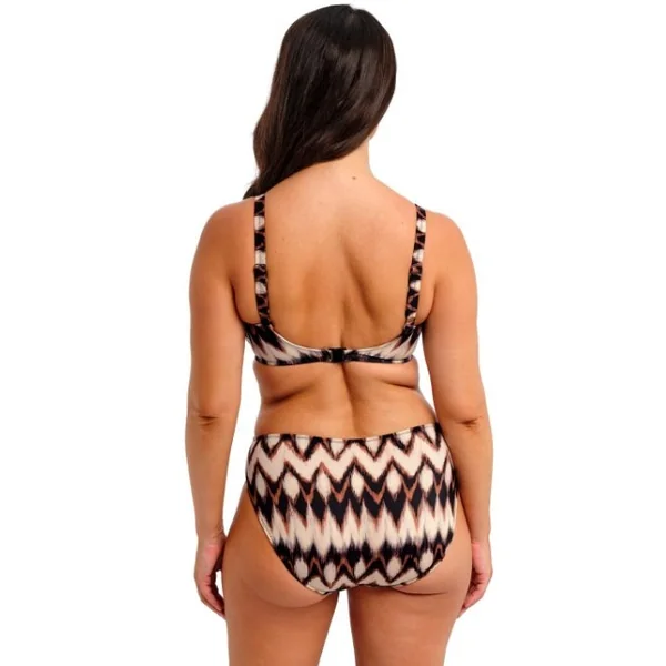 Fantasy Swim Sabana marron/print slip de bikini