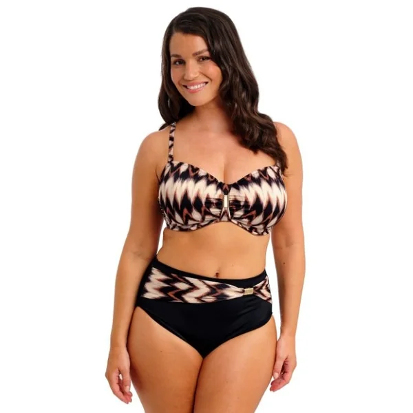 Fantasy Swim Sabana marron/print soutien-gorge bikini corbeille