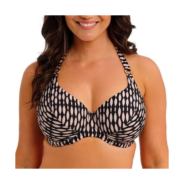 Fantasy Swim Shell Bay noir haut de bikini préformé
