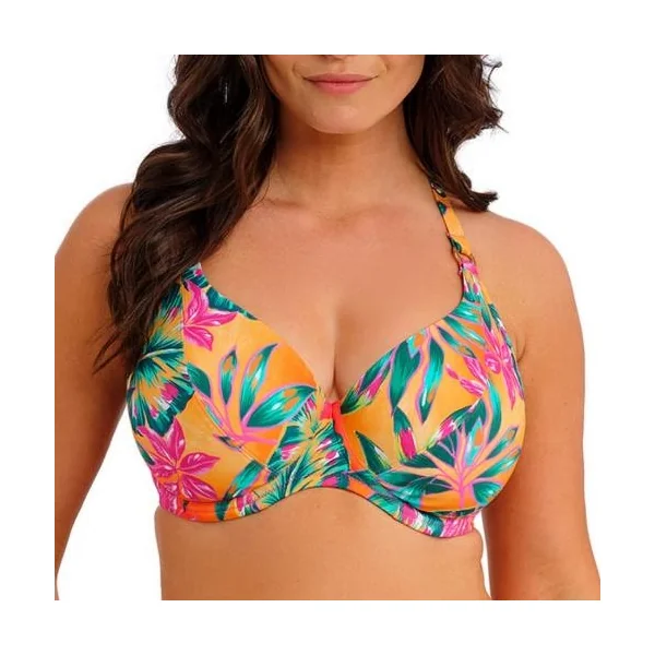 Fantasy Swim Sunset Reef orange haut de bikini préformé