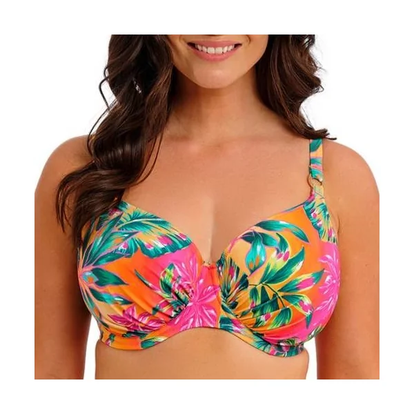 Fantasy Swim Sunset Reef orange haut de bikini préformé
