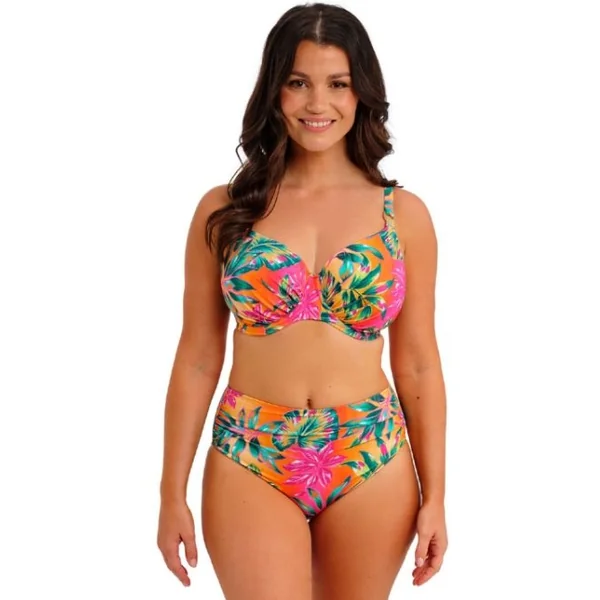Fantasy Swim Sunset Reef orange haut de bikini préformé