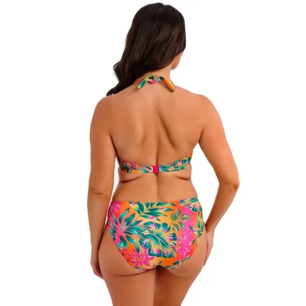 Fantasy Swim Sunset Reef orange slip de bikini