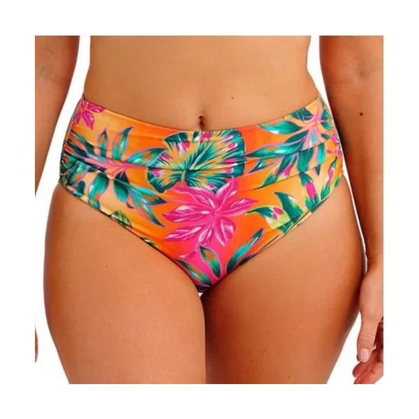 Fantasy Swim Sunset Reef orange slip de bikini