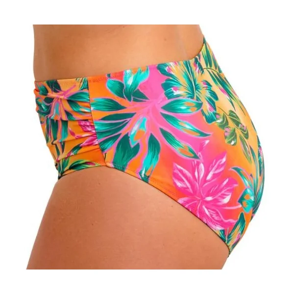 Fantasy Swim Sunset Reef orange slip de bikini