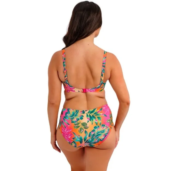 Fantasy Swim Sunset Reef orange slip de bikini