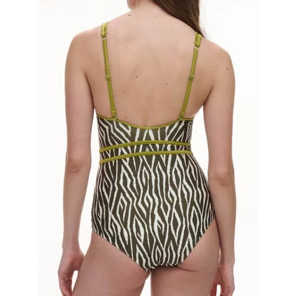 Femilet Badmode Sifnos vert/blanc maillot de bain