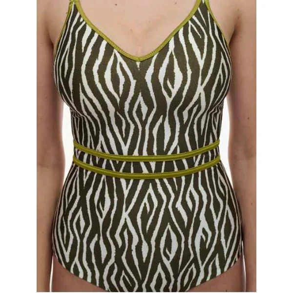 Femilet Badmode Sifnos vert/blanc maillot de bain