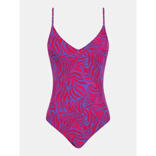 Femilet Badmode Tidra bleu/rouge maillot de bain