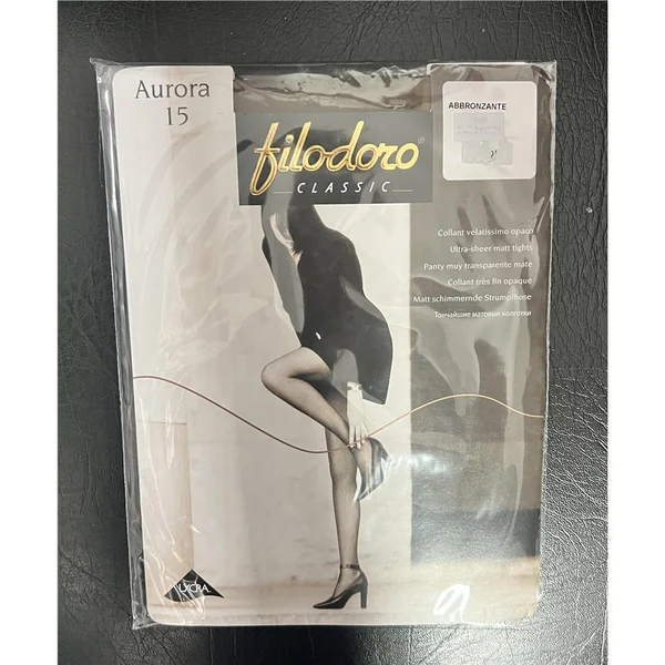 Filodoro - Collant très fin opaque avec pointes renforcées Abronzant 2-S