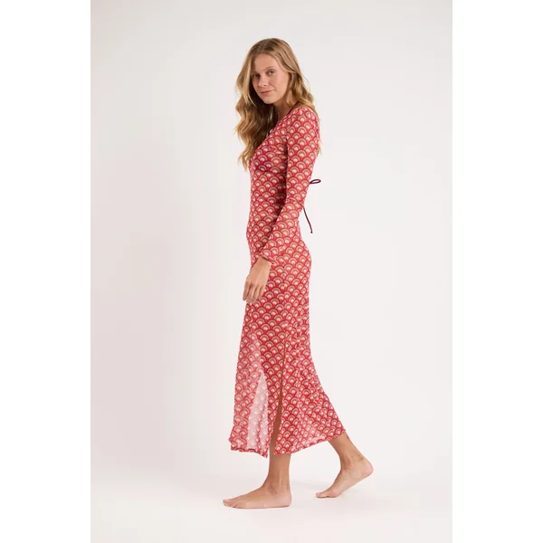 Floral-Scales Dress Lucy