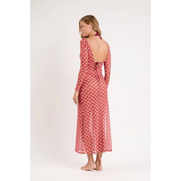 Floral-Scales Dress Lucy
