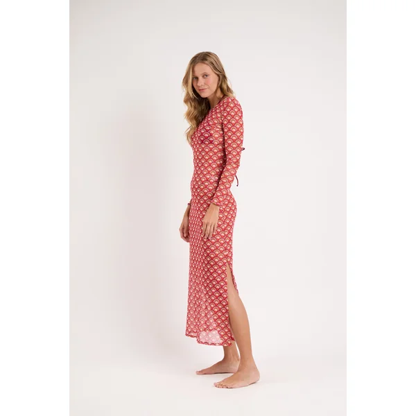 Floral-Scales Dress Lucy