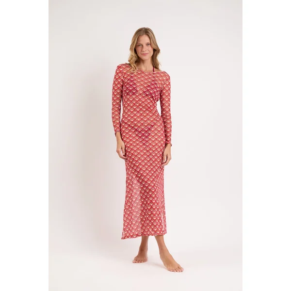 Floral-Scales Dress Lucy