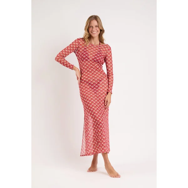 Floral-Scales Dress Lucy